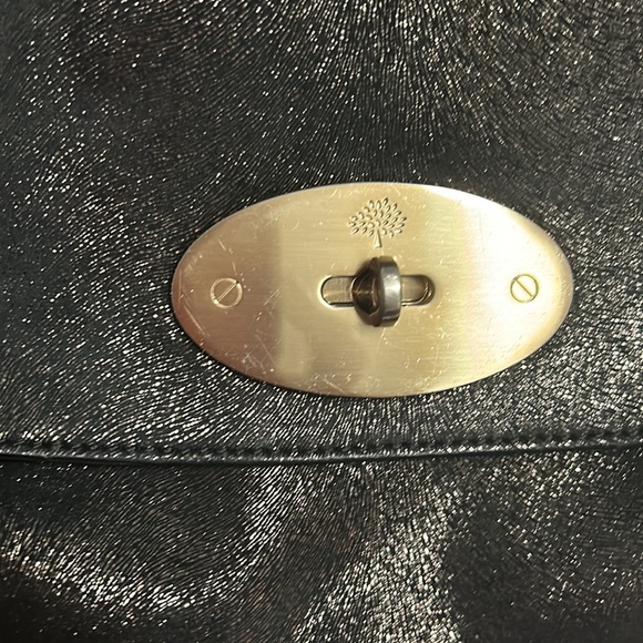 AuthenticSmall  Mulberry Lily Top handle shoulder bag - Picture 9 of 16